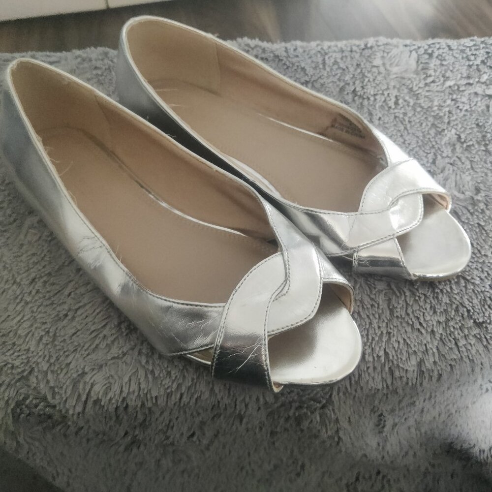 ASOS silver sandals